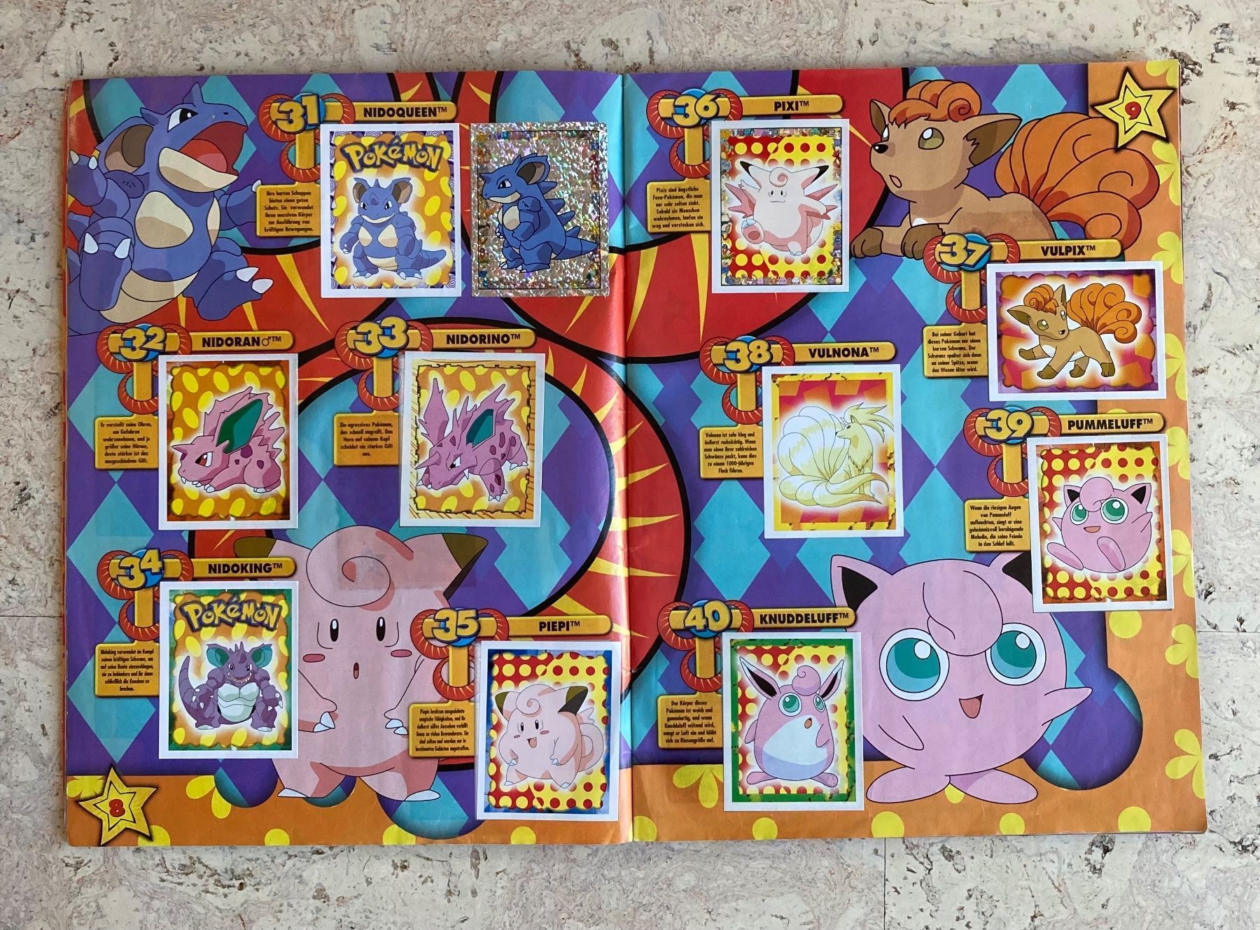 Panini Alben: Komplettes Pokémon-Sammelbilderalbum – Gebraucht aus Einsiedeln von Brocki59 5