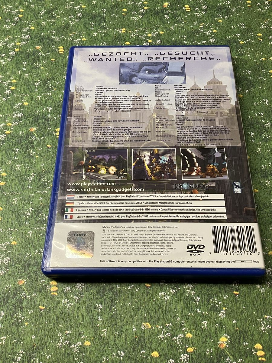 Sony Spiele: PS2 Spiel Ratchet&Clank – Gebraucht aus Läufelfingen von Rubine 1