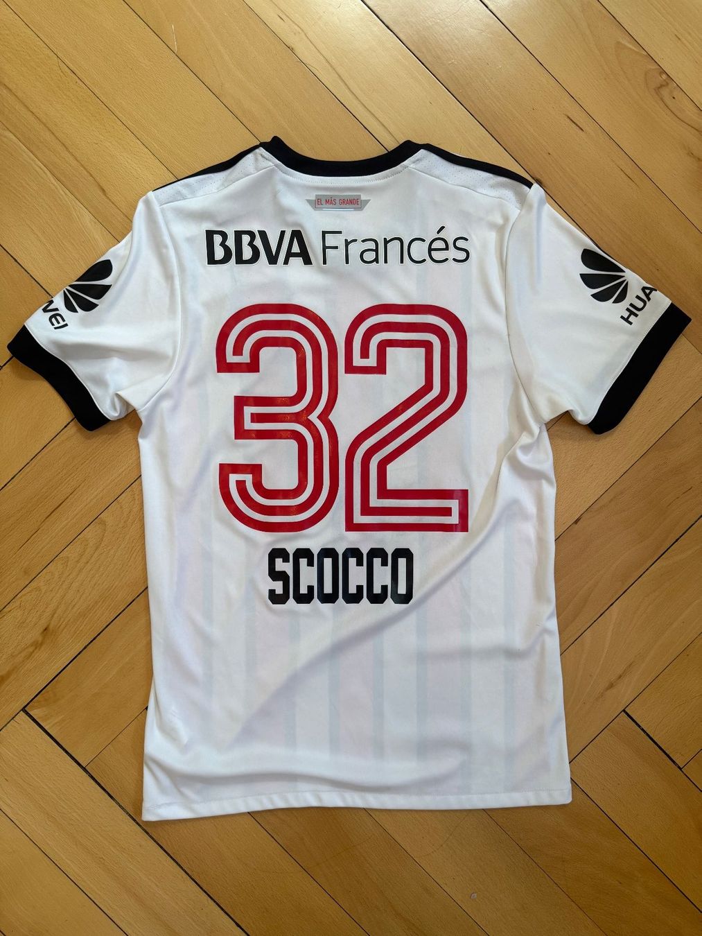 Adidas Canottiere & Pantaloni: Maillot River Plate 2018 – Usato da La Chaux-de-Fonds venduto da nahuelshim 1