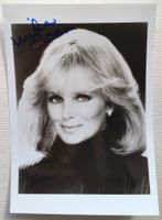 Linda Evans, signiertes Original-Autogramm, 1995