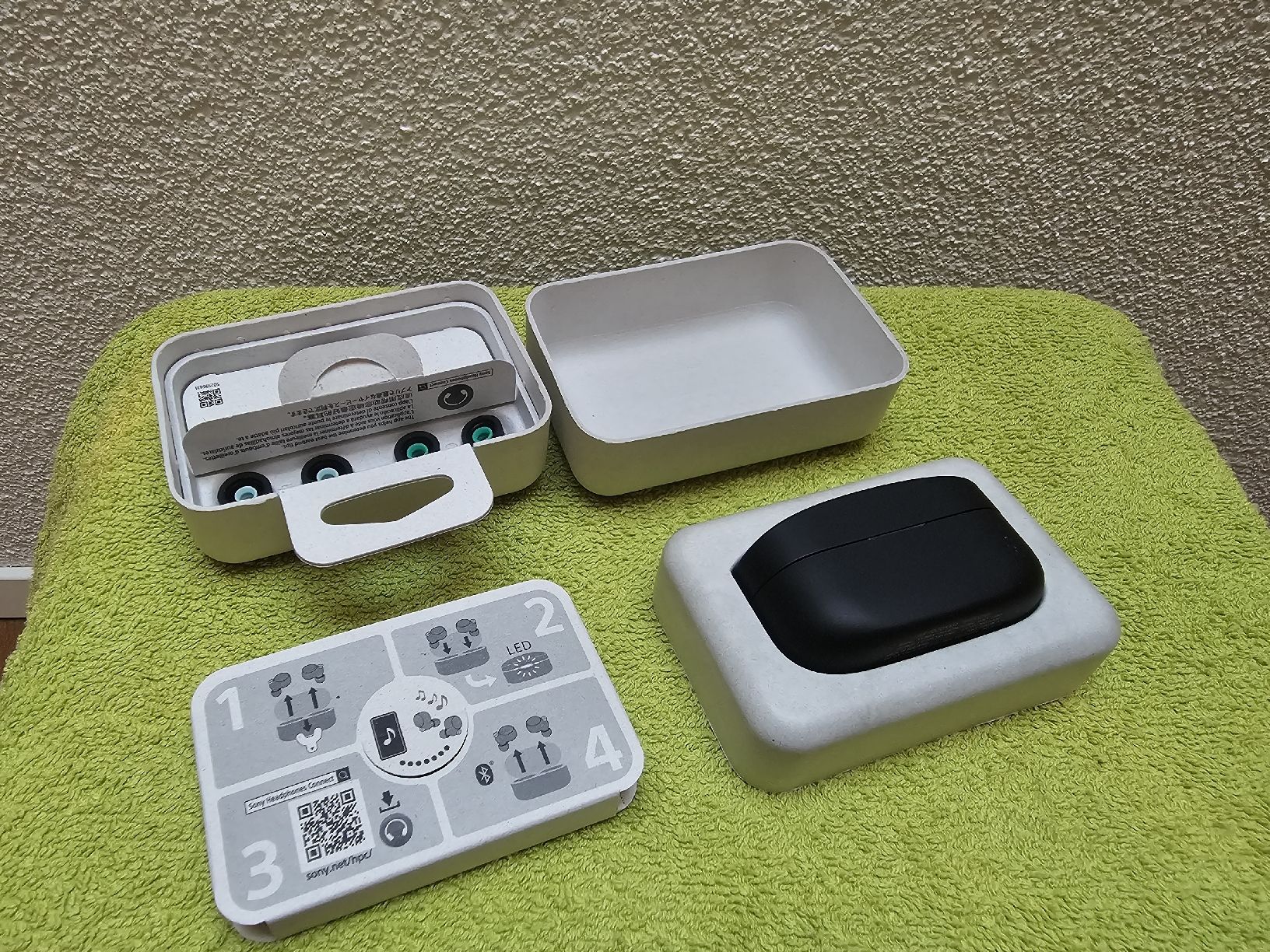 Sony Cuffie: Sony WF-1000XBT - Gebrauchte Kopfhörer Schwarz – Usato da Koppigen venduto da Komouri 2