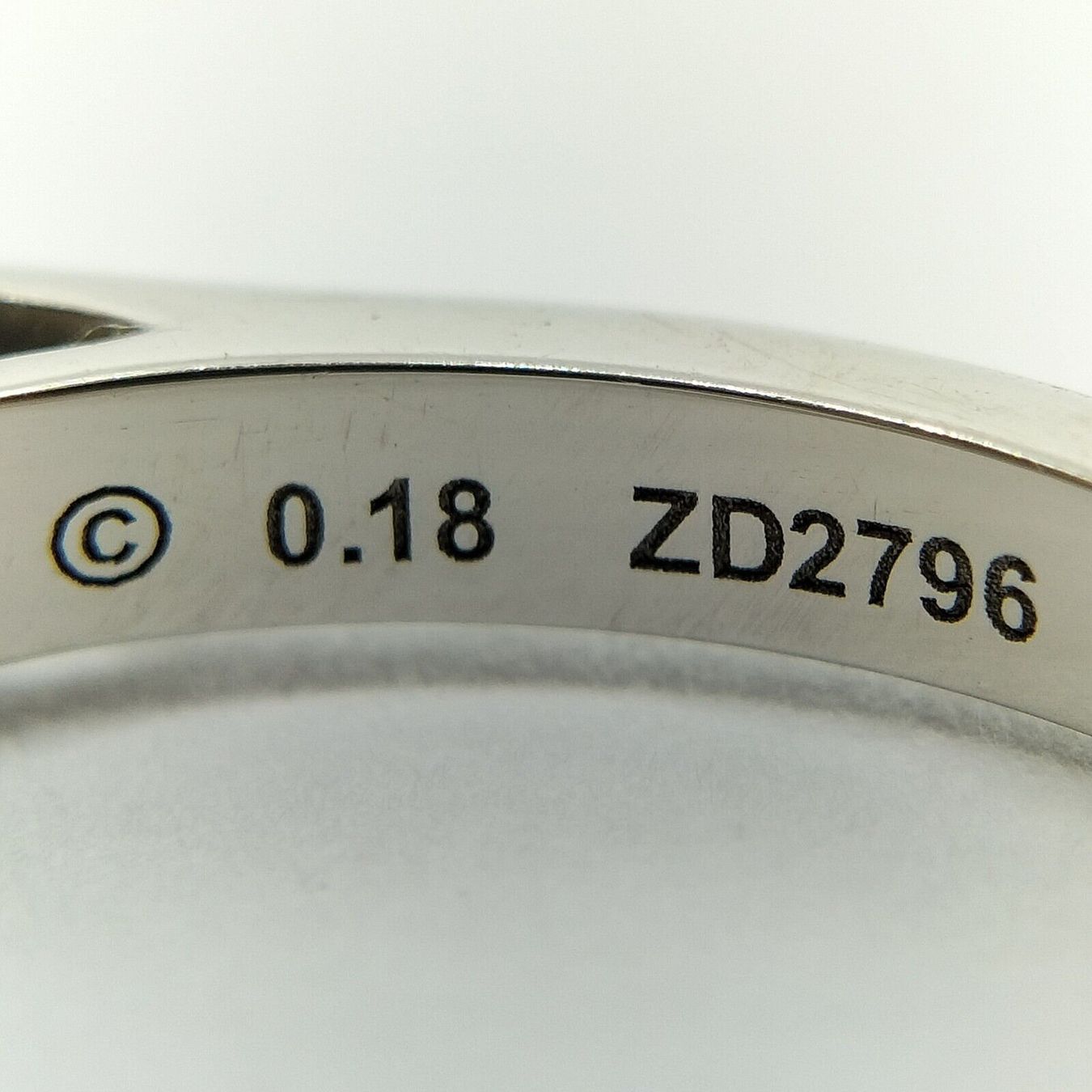 Cartier Anelli: CARTIER SOLITAIRE VERLOBUNGSRING PLATIN – Usato da Bottighofen venduto da menschenfamilie 2