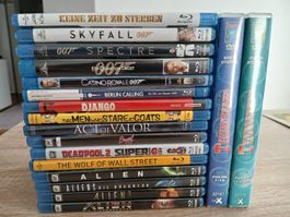 Blu-ray Film Paket  diverse Titel 16 Stk + 2x DVD