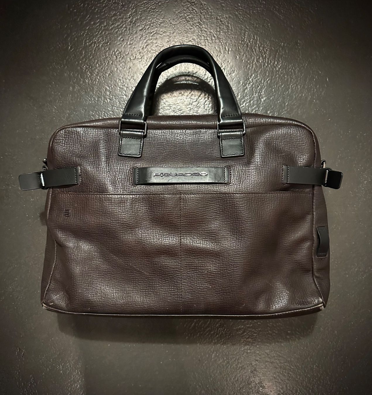 Piquadro Valigie & Borse: Leder Laptoptasche Original Piquadro – Usato da Zürich venduto da MouseTraveller