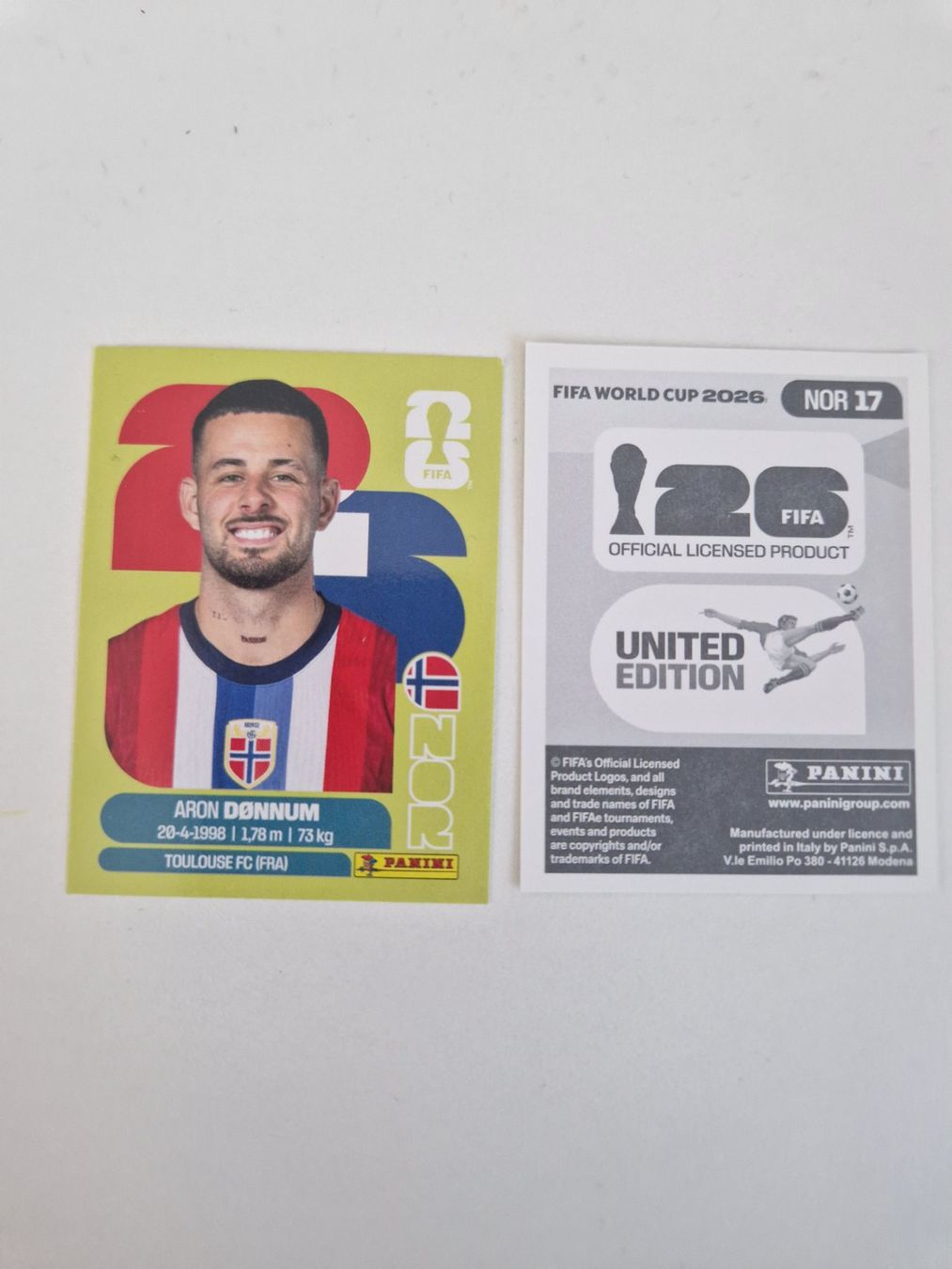 Panini Cartes à collectionner: Panini Sticker NOR17 – Neuf (Voir description) à Stüsslingen par white_angel86