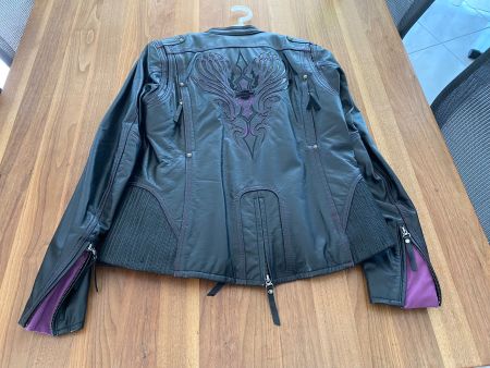 Harley Davidson Damenjacke Leder; Schulter 40 cm