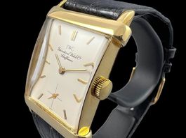 IWC Vintage 18k Handaufzug 22mm um 1948 C.87 *U302