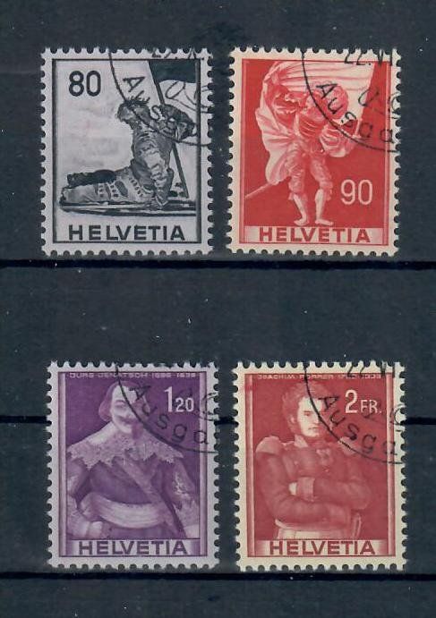Tutti i francobolli: 1958/59 Historische Bilder ET dt. – Usato da Utzigen venduto da a8b9c0