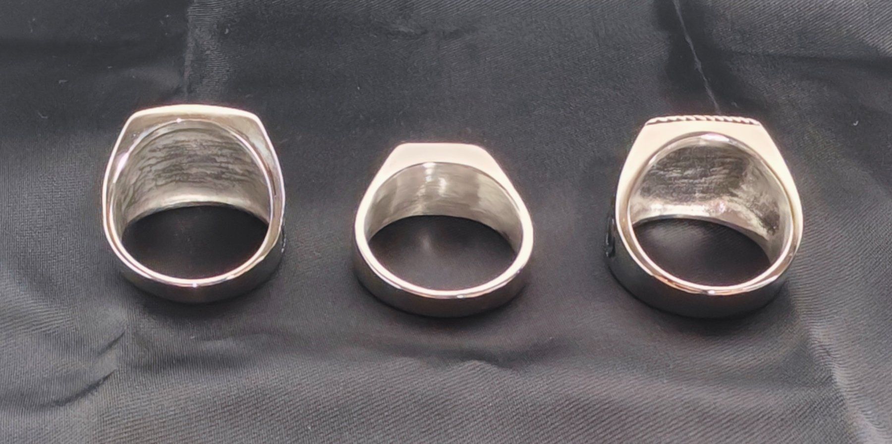 Altri gioielli: 3 Edelstahl Ringe (Schmuck) – Nuovo e nell'imballaggio originale da Fislisbach venduto da GenerousClub 3