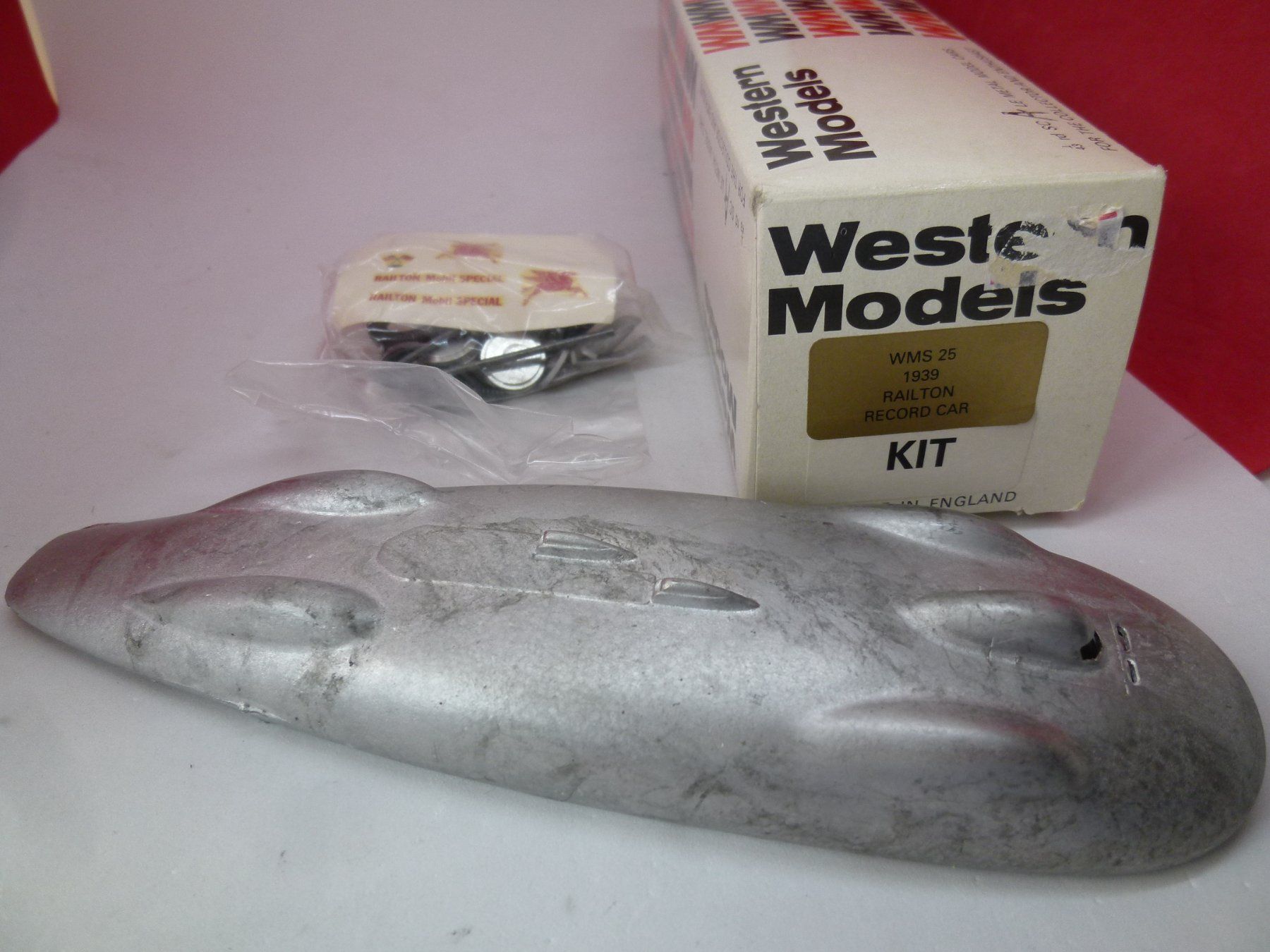 Brooklin Modellini d'auto: WESTERN Models - Record Car " Railton 1939 - Bausatz / KIT ! – Usato da Reiden venduto da Aston2