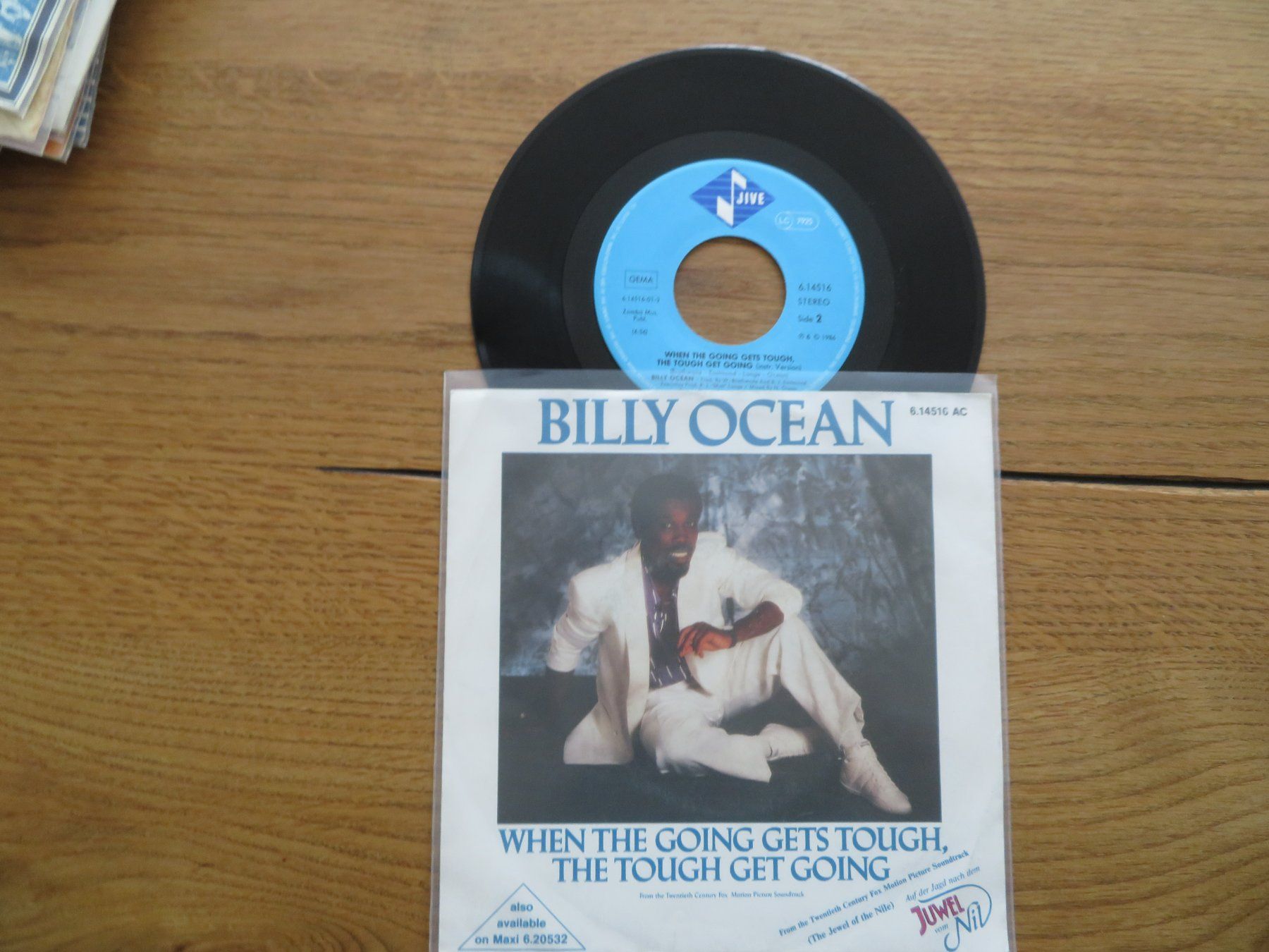 Schallplatten: Billy Ocean - When The Going Gets Tough - Vinyl Single! – Neu (gemäss Beschreibung) aus Zürich von max_cp5f