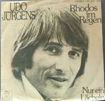 Vinyl-Single Udo Jürgens - Rhodos im Regen