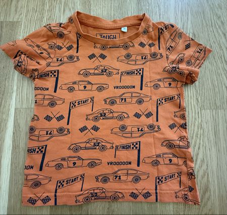 Tough Team - T-shirt orange 🏎️, taille 92