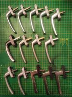 Fenstergriffe Metall  Marke "Hoppe"