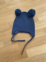 Baby Mütze mit Bommeln Gr. 42-44