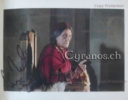 Ian McShane (1942) Schauspieler - Autogramm Grossfoto
