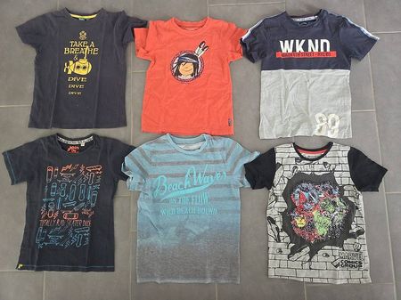 Diverse T-Shirt 122/128 und 134/140
