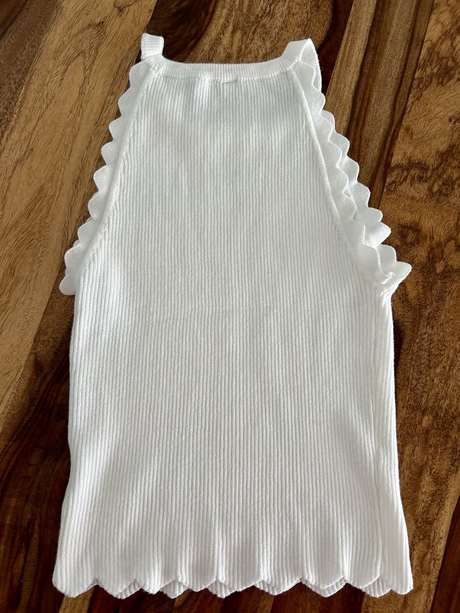 Zara Tops: Weisses Sommer Top – Neu (gemäss Beschreibung) aus Zürich von ann_5b6d 2