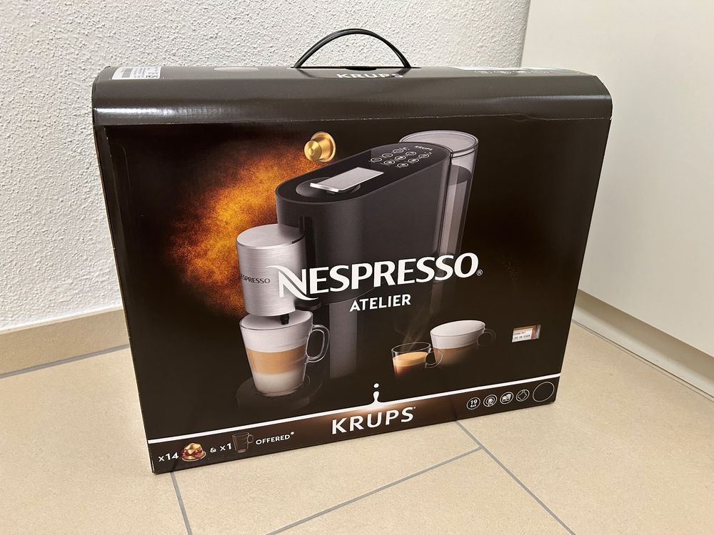 Nespresso Kaffeemaschine Atelier (original verpackt) (Neu und ...