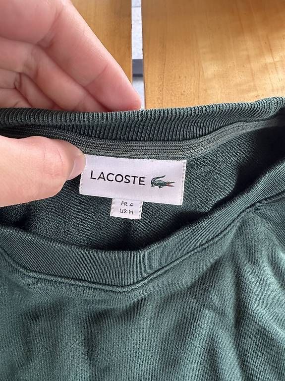 Lacoste Maglioni & Felpe: Lacoste Pullover Grün, Grösse M, guter Zustand – Usato da Interlaken venduto da p-real 2