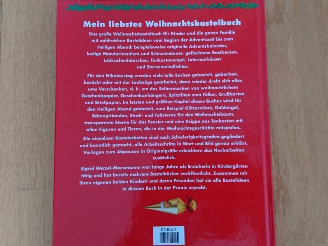 Libri: Bastelbuch für Kinder mit Vorlagebogen – Nuovo (secondo la descrizione) da Luzern venduto da Einh0rn 1