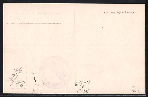 Cartoline postali: Champ-du-Moulin, La gare et Creux-du-Van – Usato da Berlin venduto da bartko-reher 1