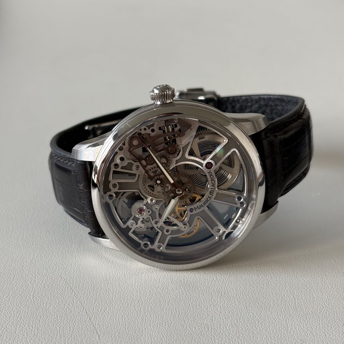 Maurice Lacroix Orologi: Maurice Lacroix Masterpiece Squelette – Usato da Winterthur venduto da LaBodega 3