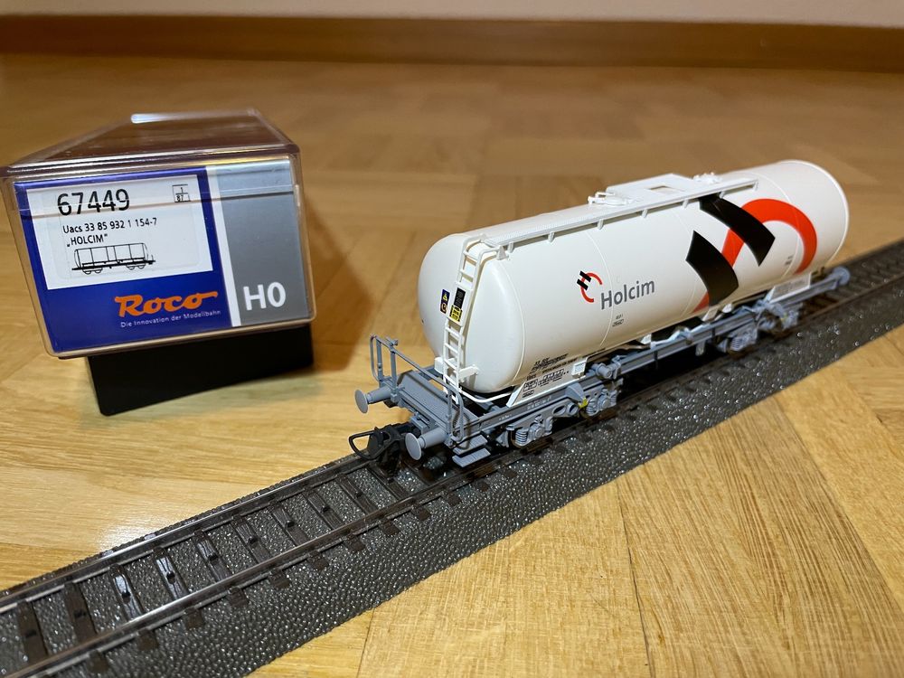 Roco 67449 Silowagen der Holcim AG (Neu (gemäss Beschreibung)) in ...