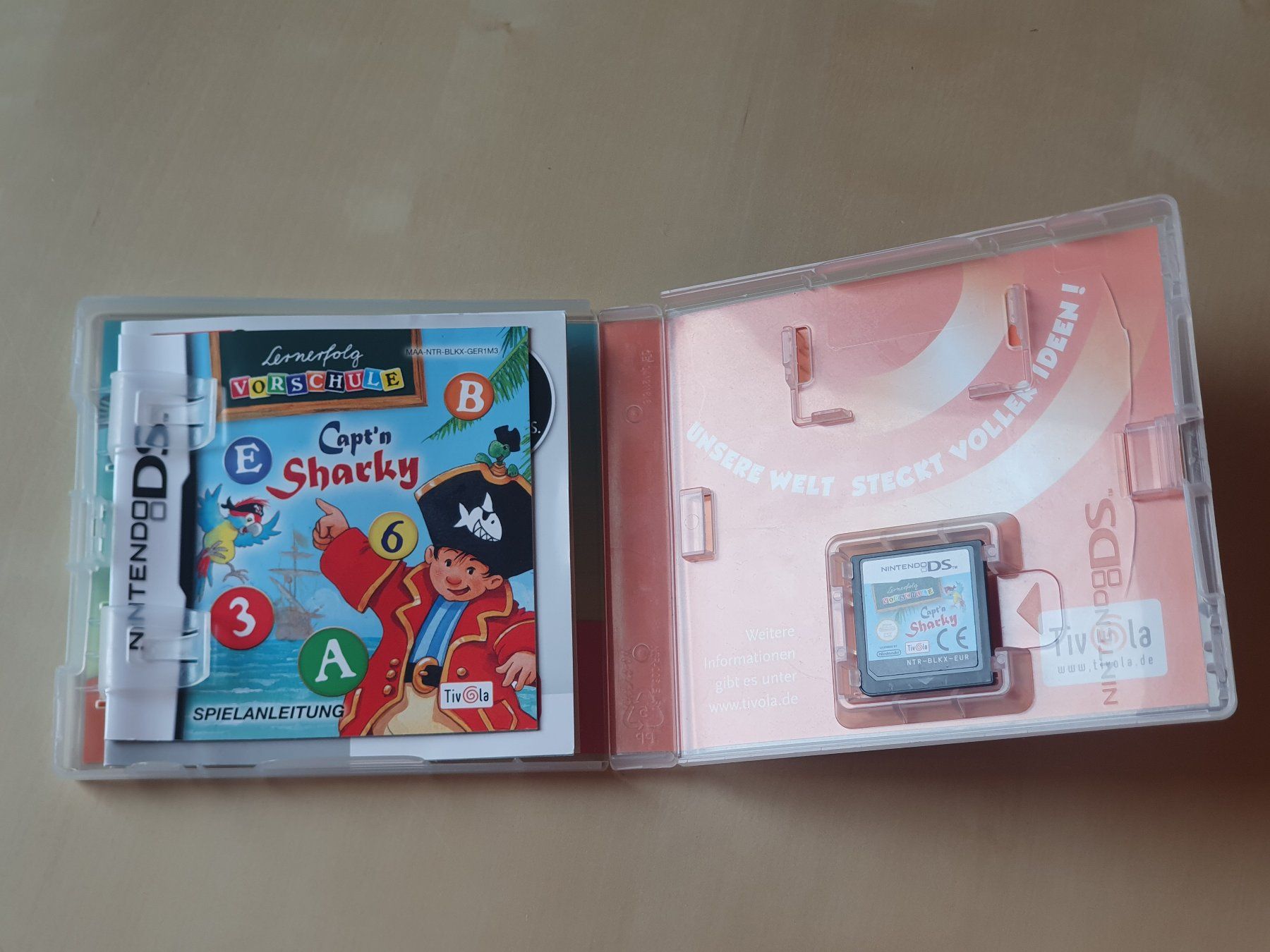 Nintendo Giochi: Lernerfolg Vorschule Capt'n Sharky – Usato da Stansstad venduto da collectorsshop 2