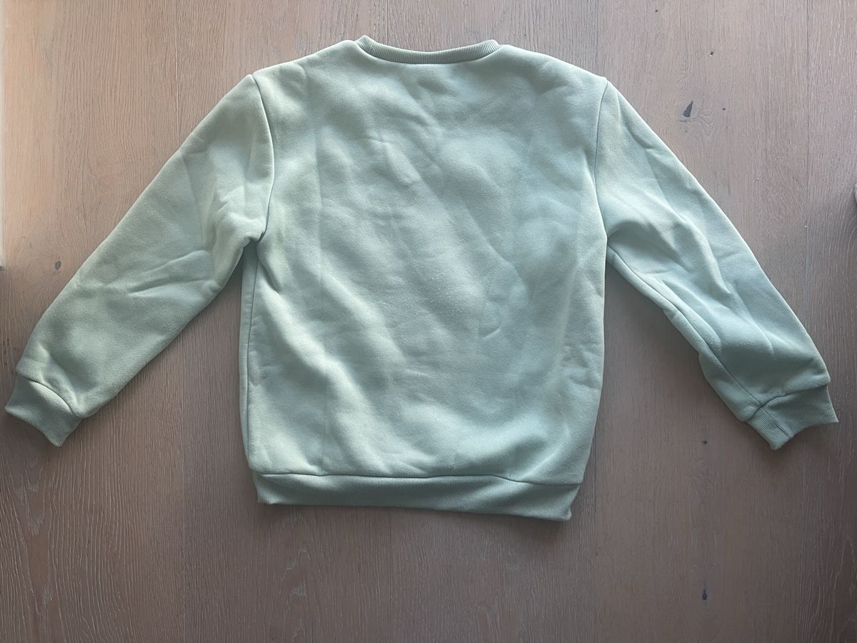 Maglioni & Felpe: Grüner Mädchen Pullover mit Katzen Motiv, Grösse 146 – Usato da Meilen venduto da Golfer04 3