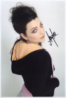 Original Autogramm von AMY LYNN LEE Evanescence (Großfoto)