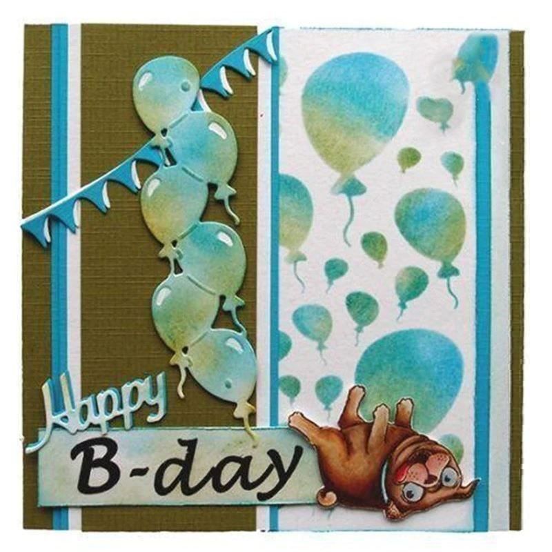 Pochoirs: LUFTBALLONE STANZSCHABLONE – Neuf avec emballage d'origine à Affoltern am Albis par scrapbooking