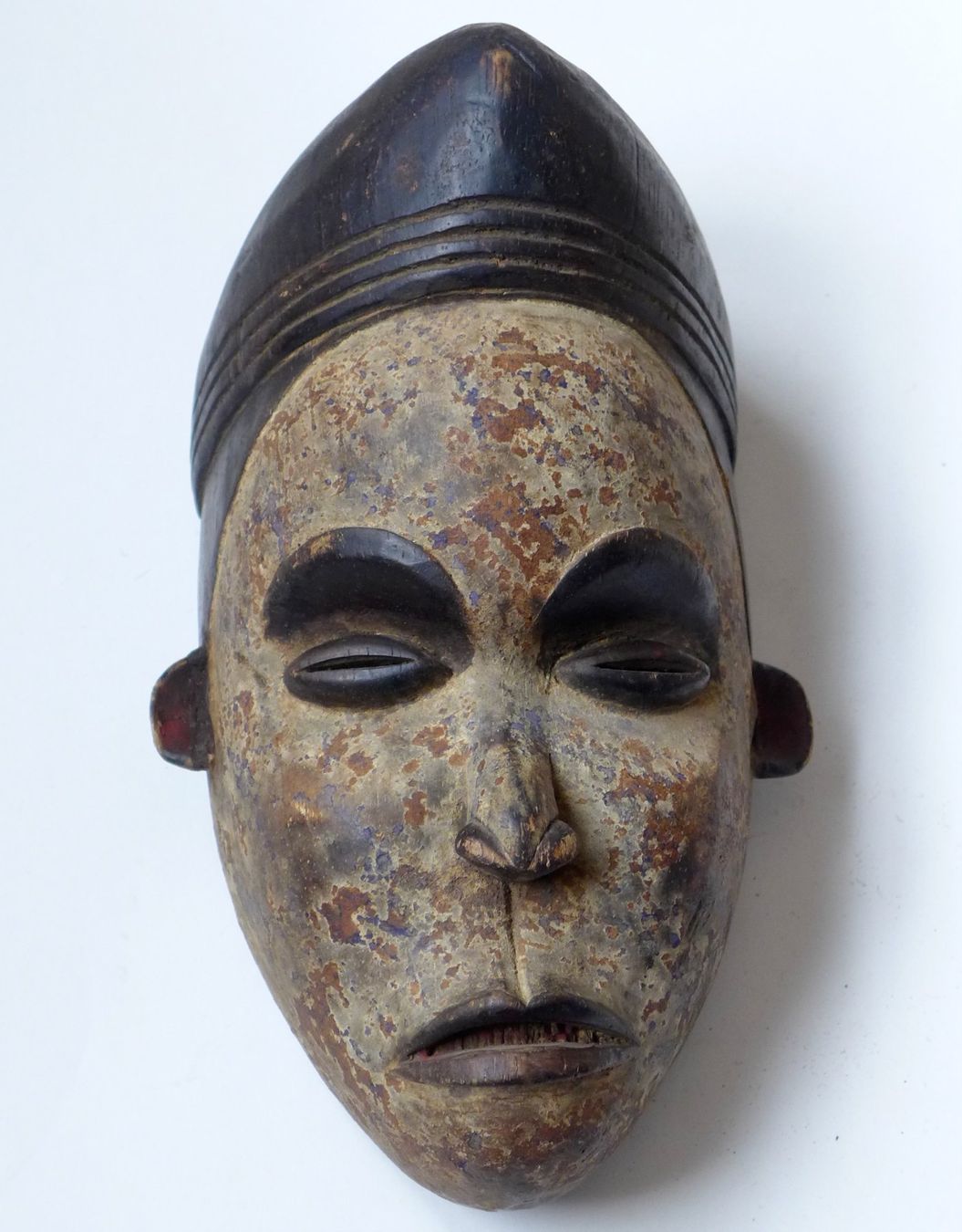 Arte internazionale: Afrika-Maske, Ba-Congo, 18 x 30 cm. – Usato da Chur venduto da Bombai01