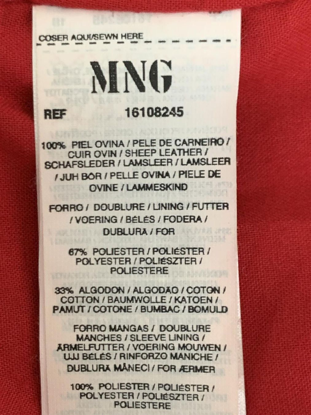 Giacche: Mango Jacke Rot Gr. 36 / S – Nuovo e nell'imballaggio originale da Rikon im Tösstal venduto da Alpenmutz 3