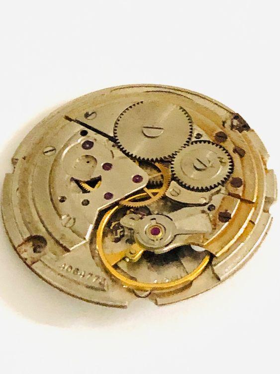 Mouvement De Montre Gousset Ancien - Régulateur Incomplet, Pièce Horlogerie Vintage, Occasion