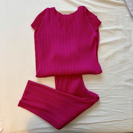 Issey Miyake pink Set