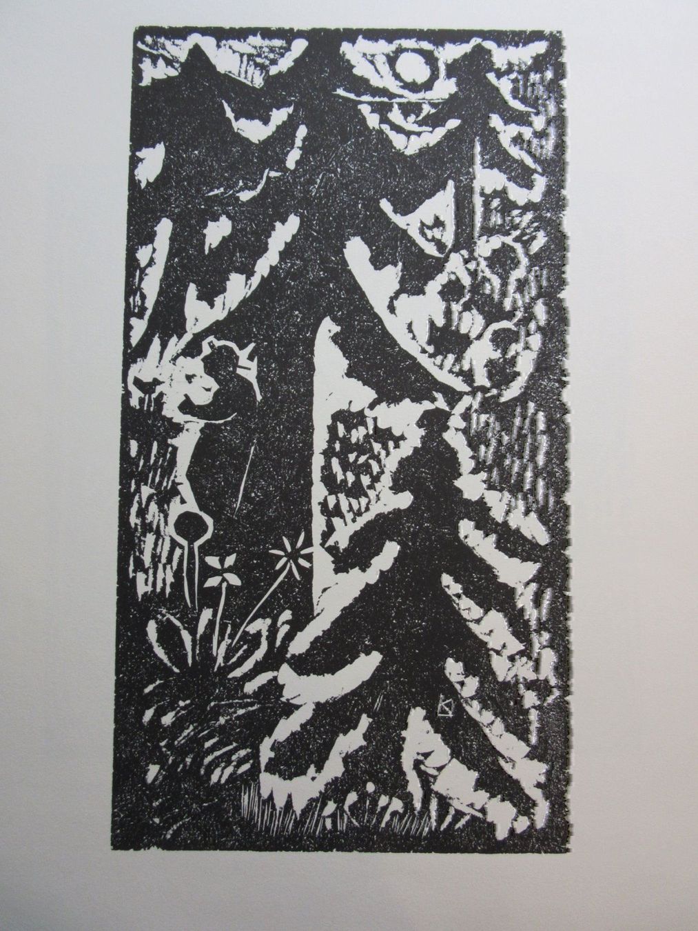 Xilografie: KARL UELLIGER 1914 - 1993//ref.mm44 – Usato da Gersau venduto da grafik-kunst