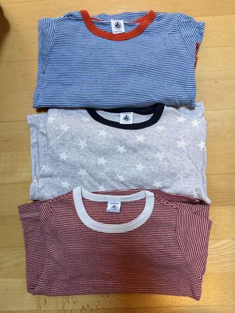 3 Petit Bateau Pyjamas – Gr. 104 / 4 Jahre