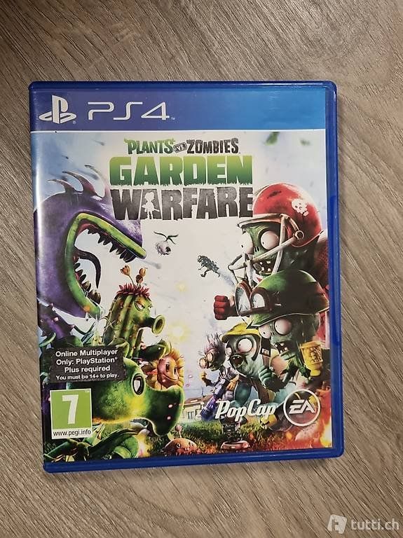 Spiele: PS4 Garden Warfare – Gebraucht aus Niederwil SG von Excentia