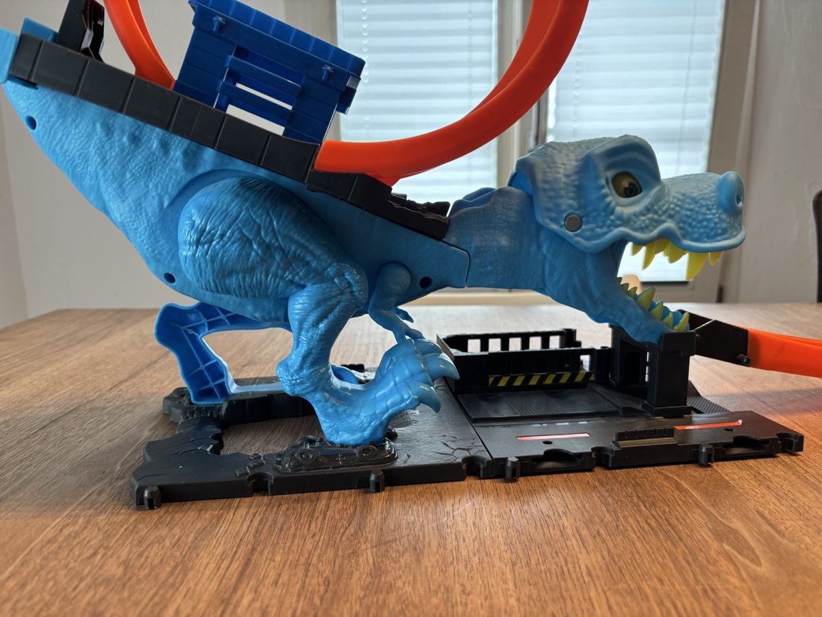Hot Wheels Rennbahnen: Hot Wheels City T-Rex Looping-Bahn – Gebraucht aus Sursee von Trueres 3