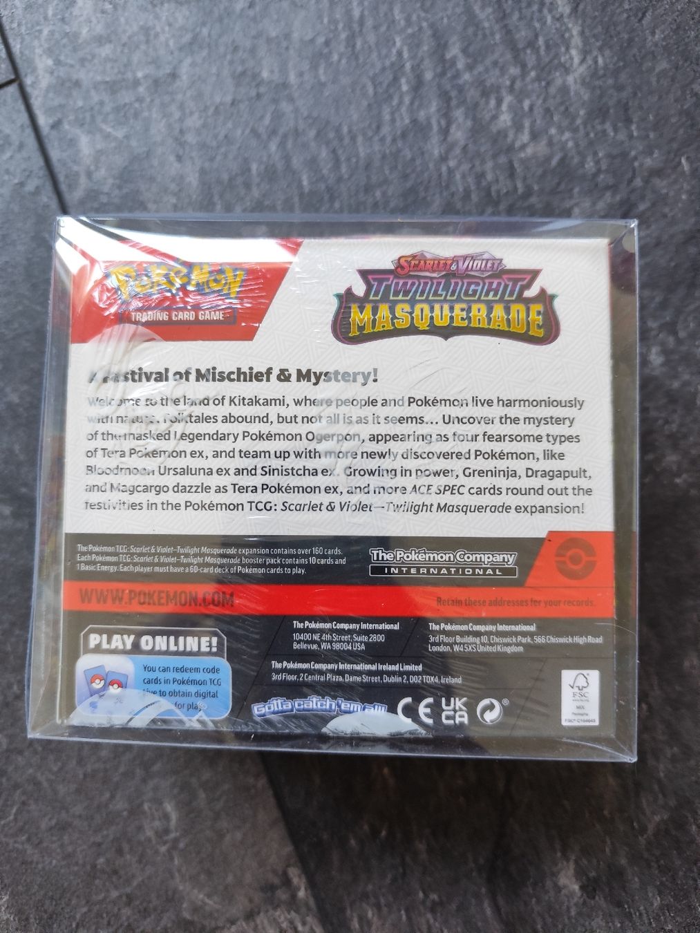 Pokémon Sammelbilder & Trading cards: Pokemon Twilight Masquerade EN OVP  – Neu und originalverpackt aus Sissach von Akimbaro 1