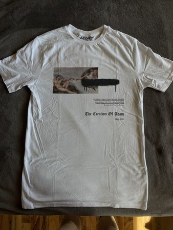 T-shirt blanc, taille M, neuf!