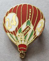 PIN/ANSTECKER HEISSLUFTBALLON 24 HEURES, MEDIEN