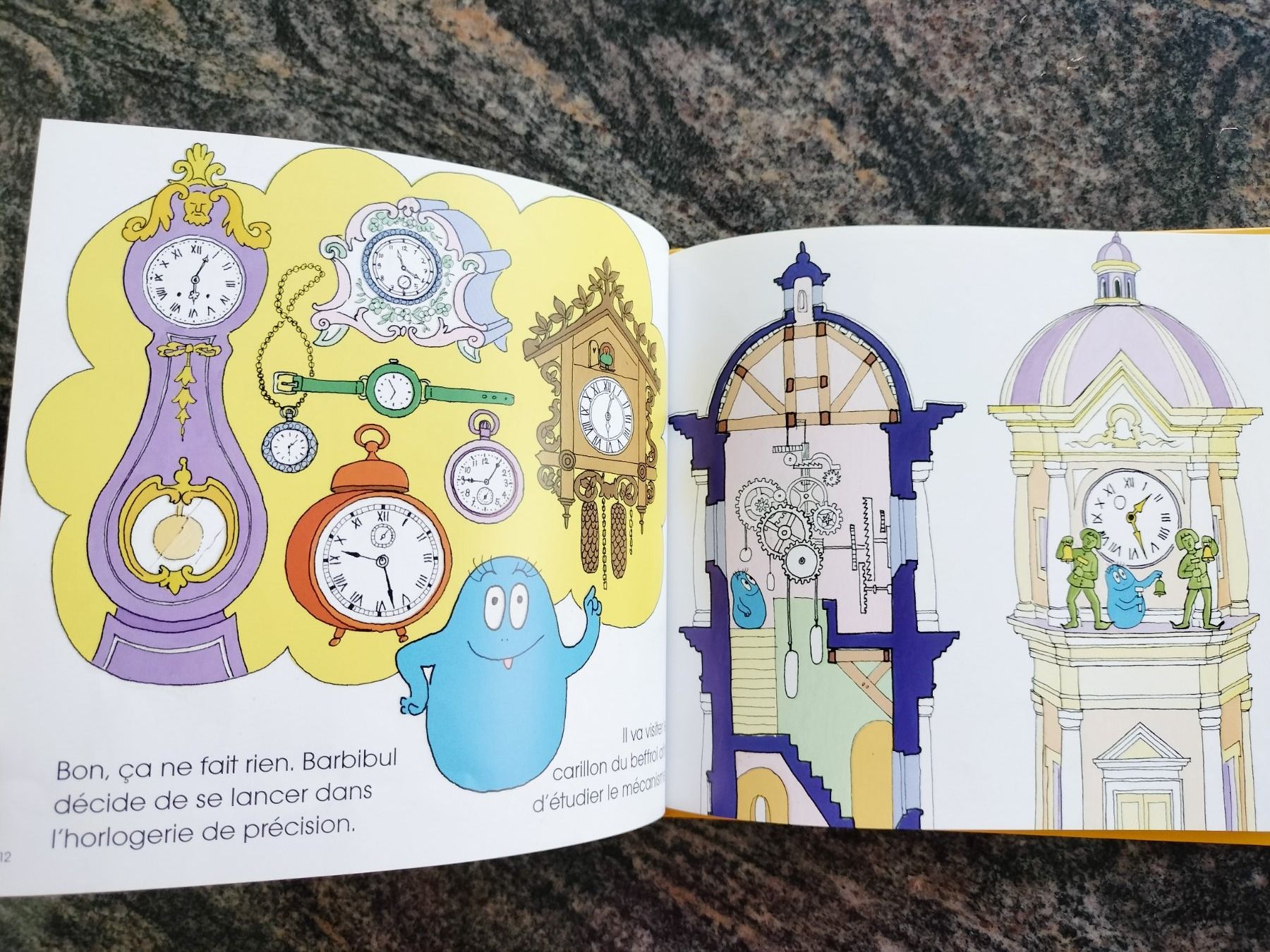Libri: Barbapapa Les Horloges – Usato da Cortaillod venduto da rozinna 6