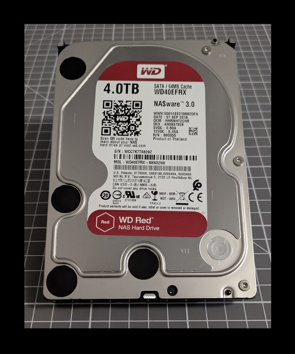 Western Digital Dischi rigidi: Festplatte WD Red Pro 4 TB – Usato da Sennwald venduto da MicNi 1