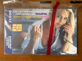 Telefonkarte Kolumbien Telepsa originalverpackt