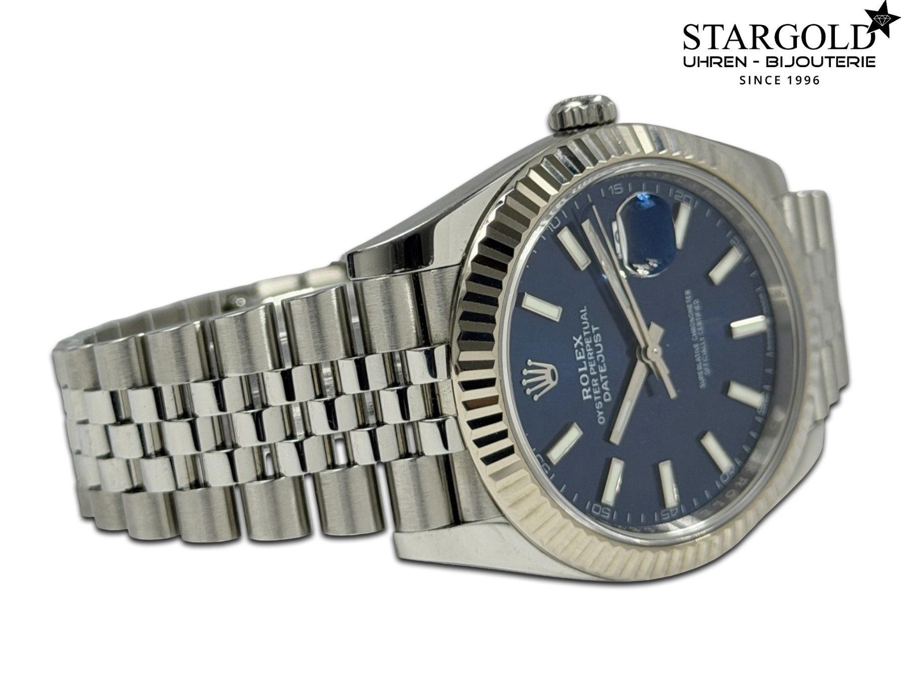 Rolex Uhren: Rolex Datejust 41 - 126334 - Blue Dial – Gebraucht aus Zürich von Stargold-Uhren 2