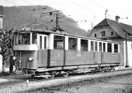 Bahn Stansstad - Engelberg Sommertriebswagen 1957 Grafenort