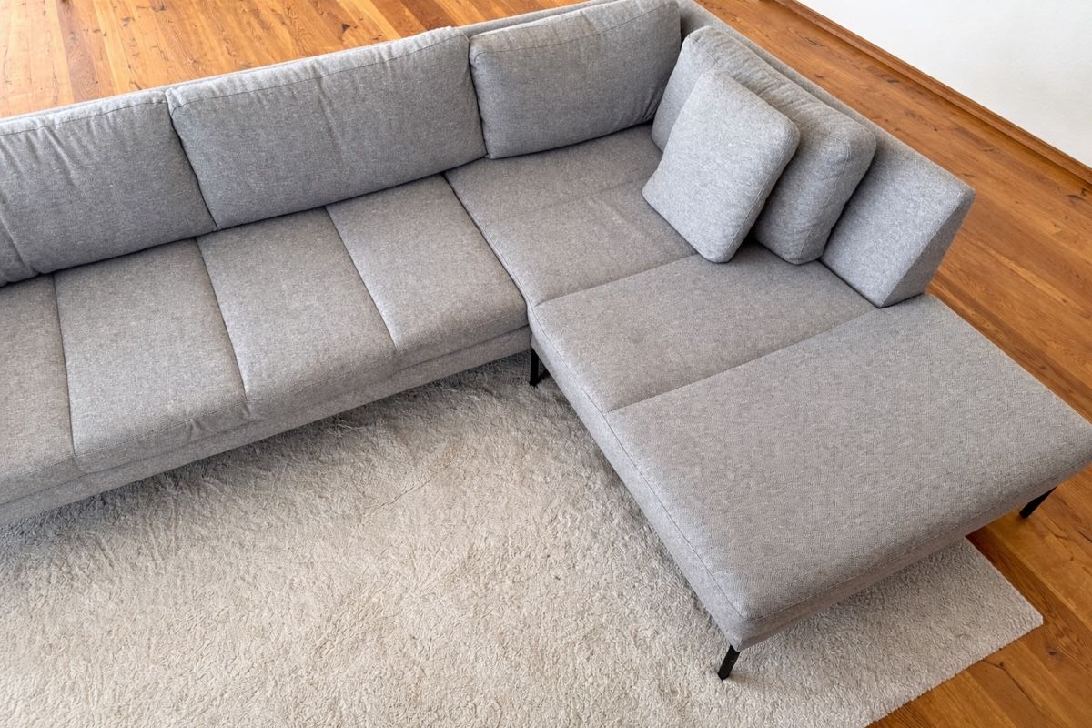 Livique Divani: Grosses Livique Ecksofa hellgrau, 291 cm lang – Usato da Birmensdorf ZH venduto da mag_cq7m 2