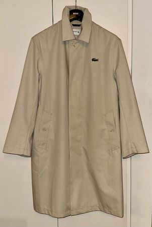 Trenchcoat / Regenmantel Lacoste - Grösse 58 - Neu